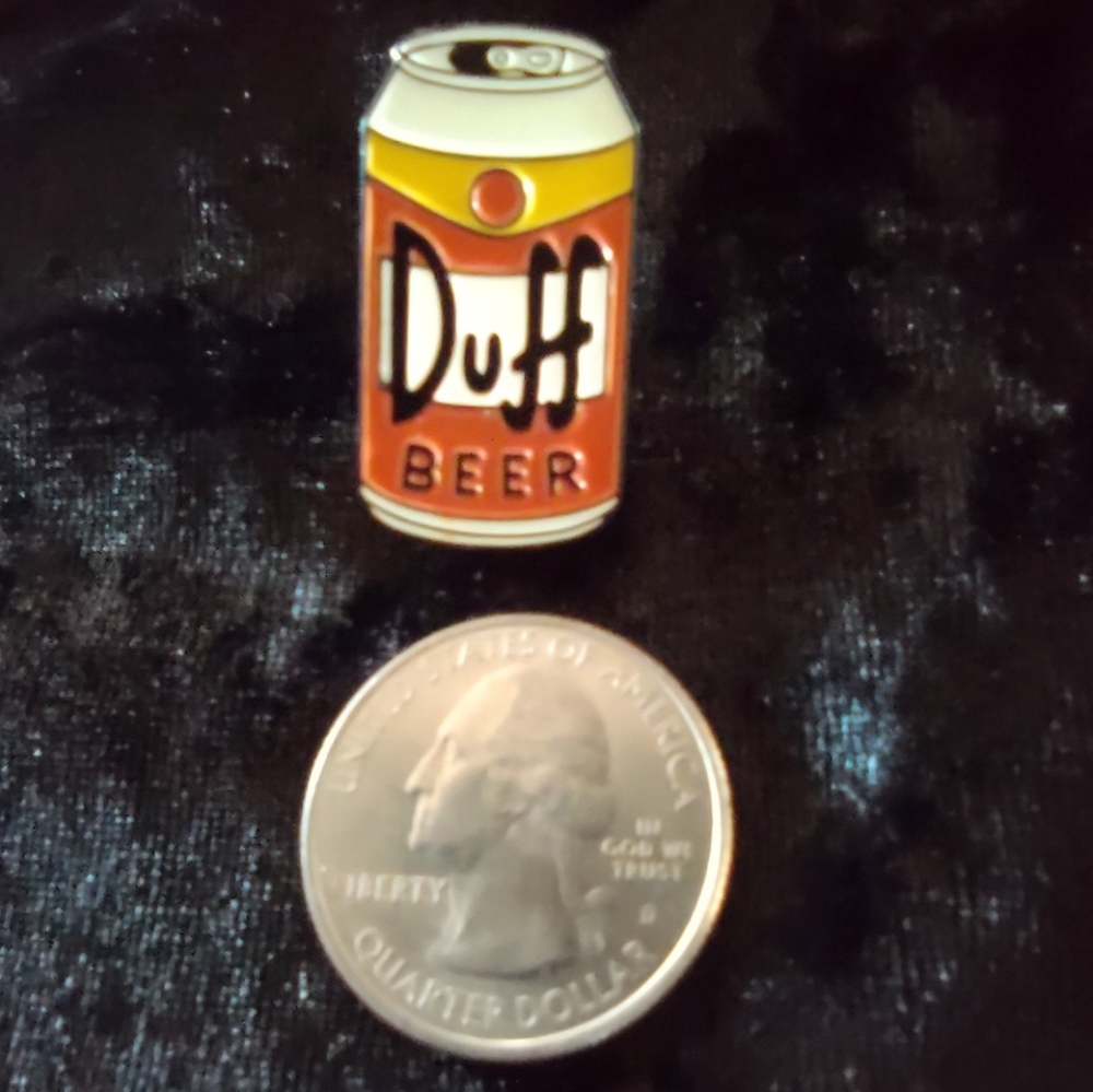 Duff beer enamel pin